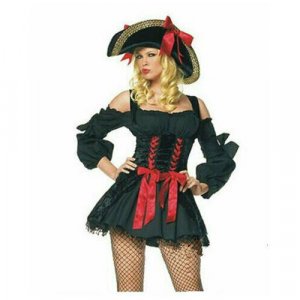Женский костюм дерзкой пиратки sweetie. Цвет: микс/разноцветный