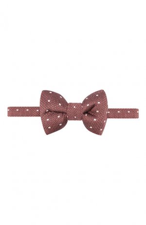 Шелковый галстук-бабочка Tom Ford. Цвет: розовый