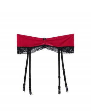 Женское нижнее белье с подвязками Clairabelle Garter , красный Adore Me