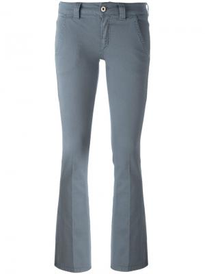 Расклешенные брюки Dondup. Цвет: серый