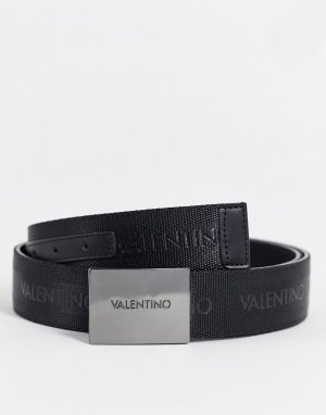 Черный тканый ремень Anakin-Черный цвет Valentino Bags