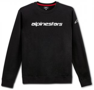 Пуловер Linear Crew, черный Alpinestars