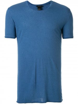 Базовая футболка Avant Toi. Цвет: синий