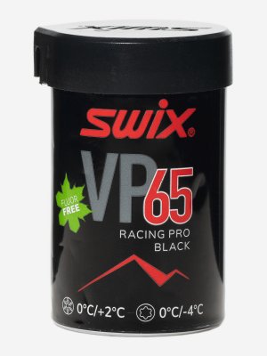 Мазь держания VP65 Red Black 0/+2, 45g, Белый Swix. Цвет: белый