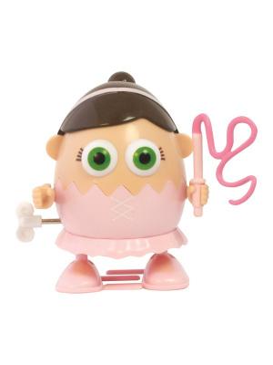 Игрушка механическая Egg Bod Эгалина-балерина MSN TOYS. Цвет: бежевый, розовый, коричневый