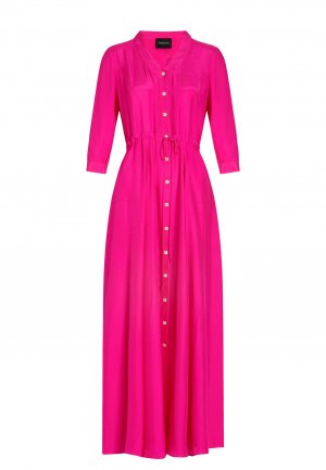 Платье SIMONETTA RAVIZZA. Цвет: розовый