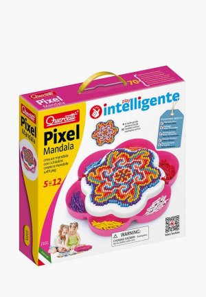 Набор игровой Quercetti Мозаика Pixel Mandala, 1000 элементов. Цвет: разноцветный