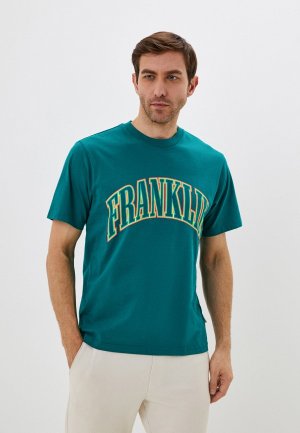 Футболка Franklin & Marshall. Цвет: зеленый