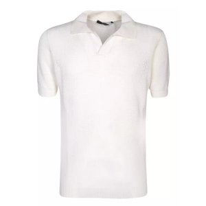 Футболка cotton polo shirt , белый Tagliatore