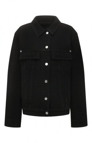 Джинсовая куртка Givenchy. Цвет: чёрный