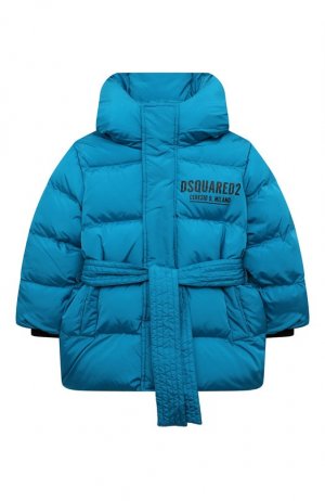 Утепленная куртка Dsquared2. Цвет: синий
