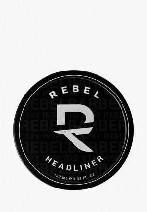 Помада для волос Rebel BARBER Headliner 100 мл. Цвет: черный