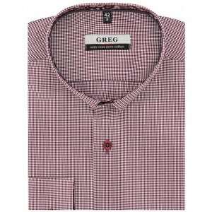 Рубашка, размер 174-184/44, красный GREG. Цвет: красный