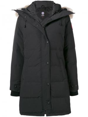 Пальто средней длины с капюшоном Canada Goose