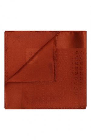 Шелковый платок Stefano Ricci. Цвет: оранжевый
