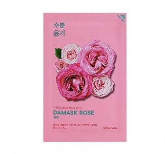Pure Essence Mask Sheet Damask Rose 20ml * 10 листов HOLIKA