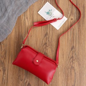 Женская сумка, винтажная посадка, мягкая золотая сумка для доктора, с зажимом, повседневная мини-сумка через плечо VIA ROMA