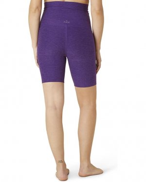 Шорты Maternity Spacedye Empire Waisted Biker Shorts, цвет Purple Dahlia Heather Beyond Yoga