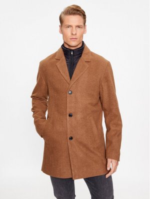 Переходное пальто стандартного кроя , коричневый Jack&Jones