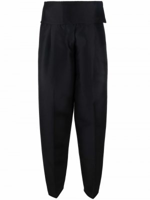 Укороченные брюки с завышенной талией Jil Sander. Цвет: черный