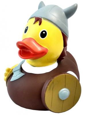 Уточка викинг Funny ducks 1856. Цвет: желтый