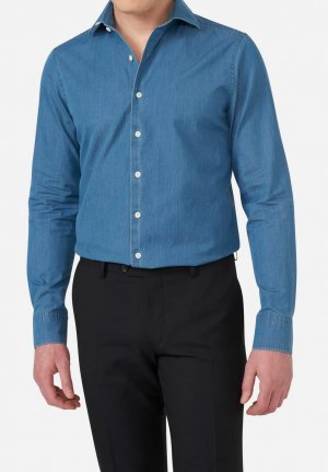 Рубашка SLIM FIT CUT AWAY , цвет french blue Oscar Jacobson
