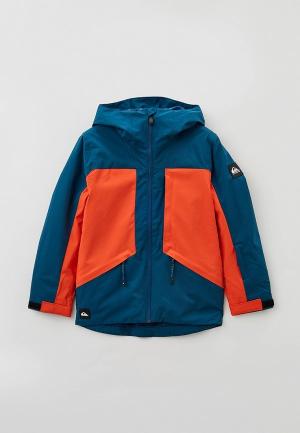 Куртка сноубордическая Quiksilver AMBITION YOUTH  SNJT NNK0. Цвет: синий