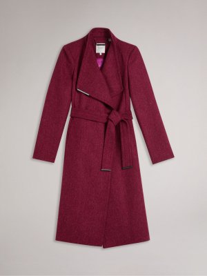 Шерстяное пальто Roseane , розовый горячий Ted Baker