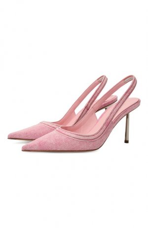 Текстильные туфли Chanel Bella Le Silla. Цвет: розовый