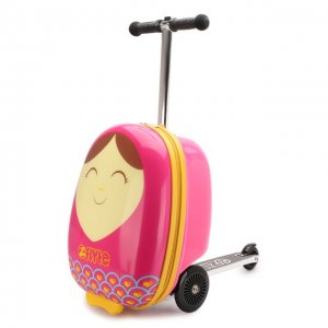 Самокат-чемодан Betty ZINC. Цвет: разноцветный
