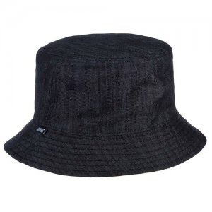 Панама Bucket Hat LuckyCat Linen, размер 56 DJINNS. Цвет: черный