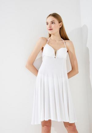 Платье пляжное Twin-Set Simona Barbieri. Цвет: белый