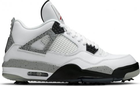 Бутсы 4 Golf White Cement, белый Air Jordan
