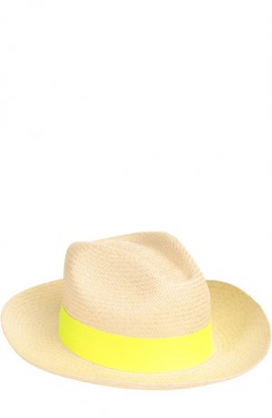 Шляпа пляжная Artesano. Цвет: жёлтый