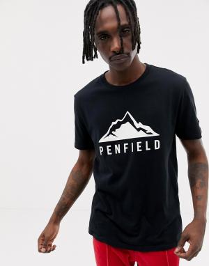 Черная футболка с логотипом Augusta-Черный Penfield