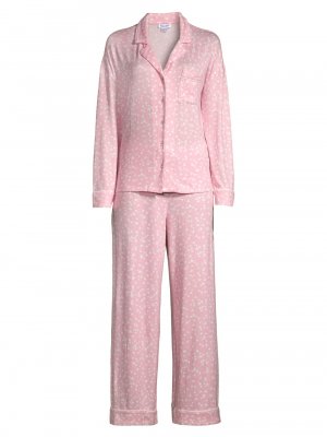 Пижамный комплект Mini Heart из двух частей , розовый Splendid