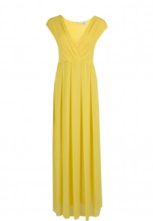 Платье AMEDEO FERRANTE. Цвет: желтый