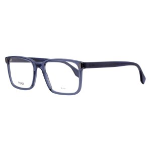 Прямоугольные очки FFM0047 FX8 Серые 52 мм M004 Fendi