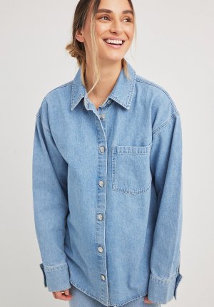 Блузка-рубашка , цвет light blue NA-KD