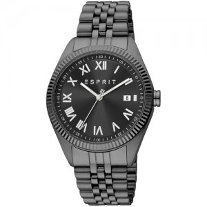 Наручные часы ES1G365M0065, черный, серый ESPRIT. Цвет: черный