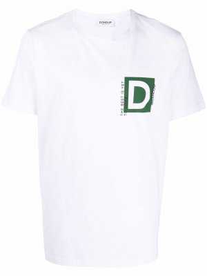 Футболка с логотипом DONDUP. Цвет: белый