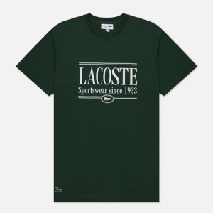 Мужская футболка Sportswear Regular Fit Lacoste. Цвет: зелёный