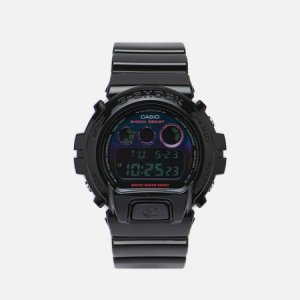 Наручные часы G-SHOCK DW-6900RGB-1 Virtual Rainbow CASIO. Цвет: чёрный