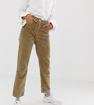 Прямые светло-коричневые джинсы COLLUSION. Цвет: коричневый