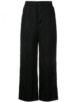 Расклешенные брюки Uma Wang. Цвет: черный