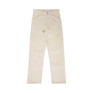 Брюки Curved 5 Pocket 'Clay White', белый Lemaire