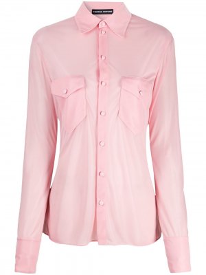 Рубашка Bitton Kwaidan Editions. Цвет: розовый