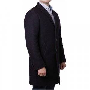 Пальто , размер 58/176, бордовый Van Cliff. Цвет: бордовый