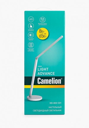 Светильник настольный Camelion KD-833  C01. Цвет: белый