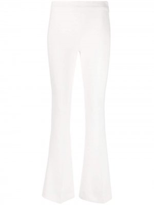 Расклешенные брюки с завышенной талией Blanca Vita. Цвет: белый